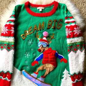 Christmas sweater dress